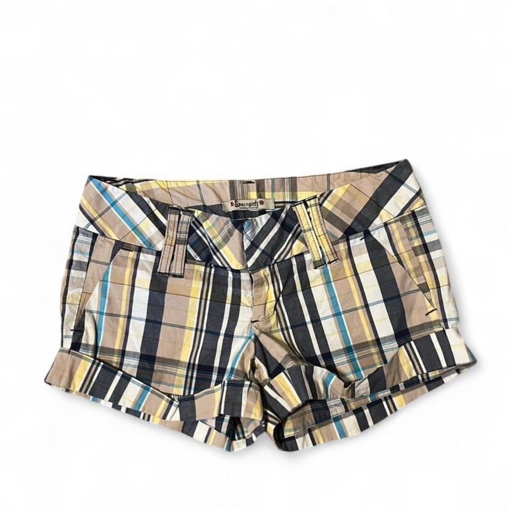 Low-Rise Spacegirlz Mini Shorts